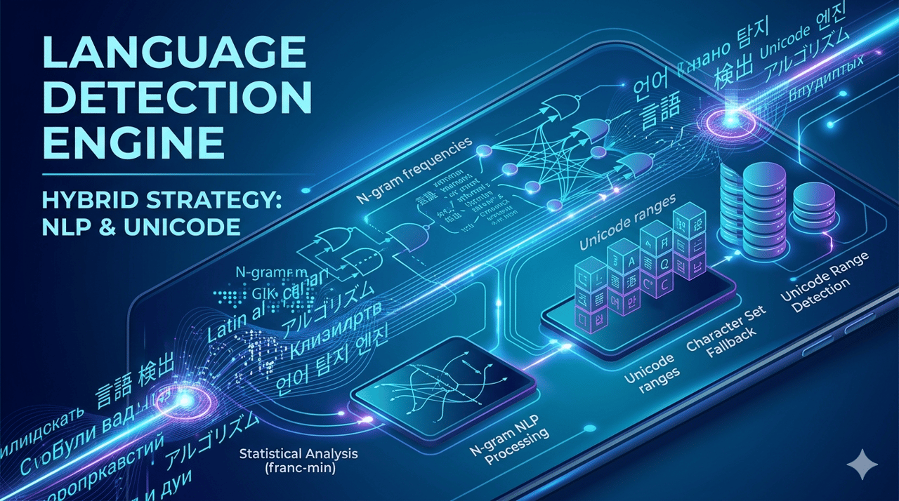 LanguageDetectionService：混合策略语言检测引擎