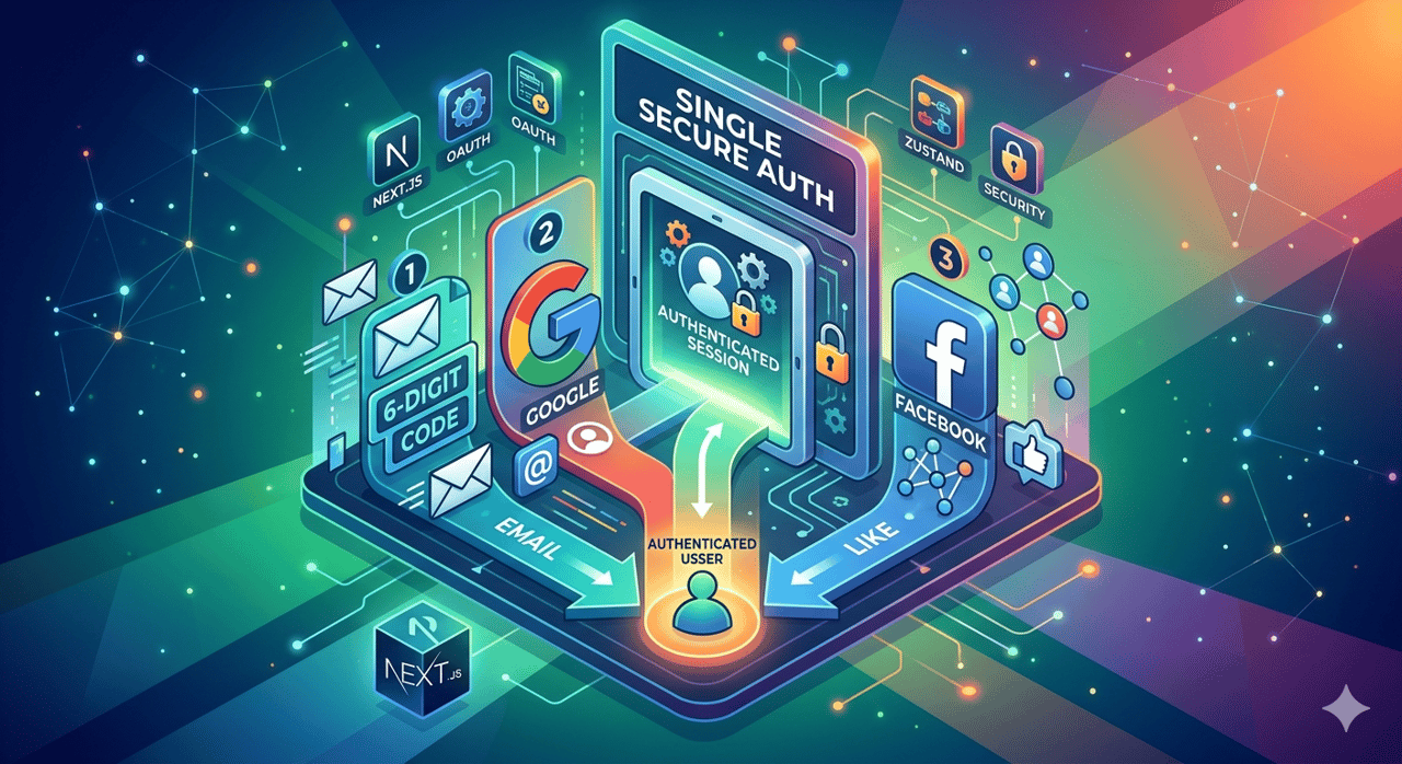 Next.js 博客三合一登录系统：邮件验证码 + Google OAuth + Facebook OAuth 完整实现