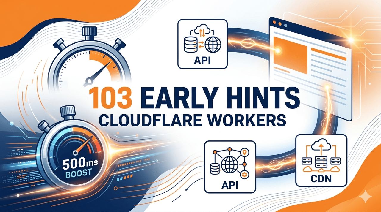 Cloudflare Workers 中的 103 Early Hints 实战：提前 500ms 预热关键连接